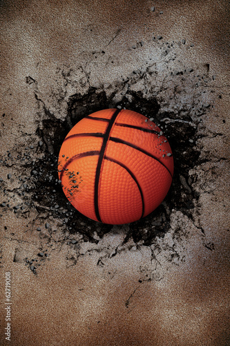 Naklejka dekoracyjna basketball