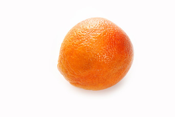 Wall Mural - Whole Blood Orange Isolated on White