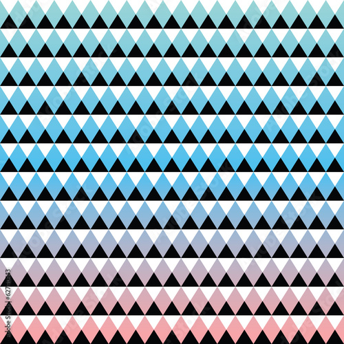 Board z aluminiowym obramowaniem Tribal aztec ombre szwu