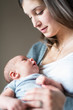 © AYAimages - baby boy and mother looking at each other tenderly