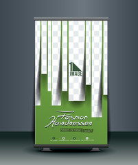 Canvas Print - hairdresser & beauty salon roll up banner design