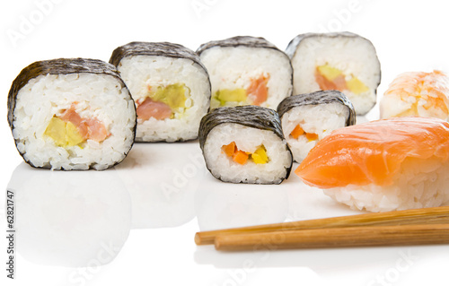Naklejka samoprzylepna Sushi maki