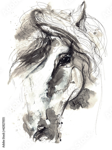 Naklejka dekoracyjna horse