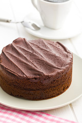 dark chocolate cake