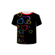 © shawlin - T Shirt Template- Colorful Hearts