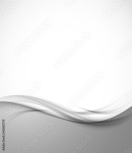 Board z aluminiowym obramowaniem Streszczenie szarym tle