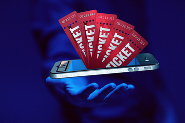 Aufkleber - ticket