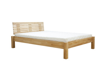 Wall Mural - wooden bed