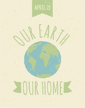 Wall Mural -  - earth day poster