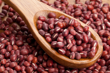 Raw azuki beans