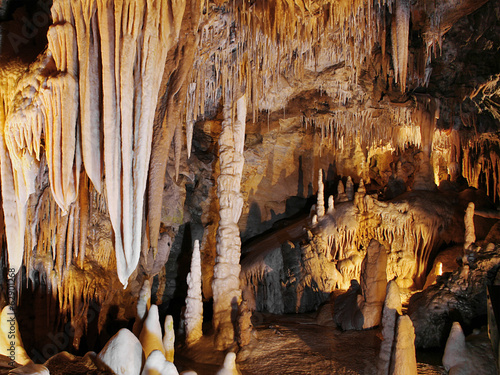 Tapeta ścienna Stalaktyty i stalagmity