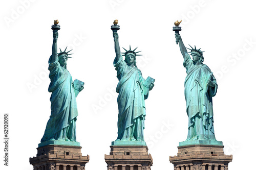 Fotomural statue of liberty - New York - freigestellt