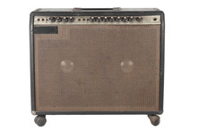 Old Guitar Amplifier Isolated