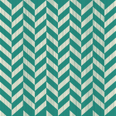 Aufkleber - cute geometric seamless pattern with fabric texture effect