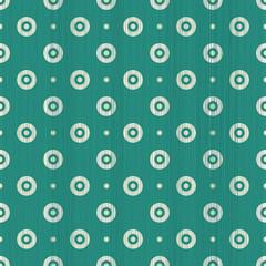 Fototapete - abstract polka dot geometric seamless pattern