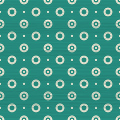 Fototapete - abstract polka dot geometric seamless pattern