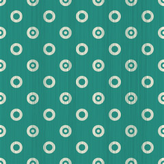 Fototapete - abstract polka dot geometric seamless pattern
