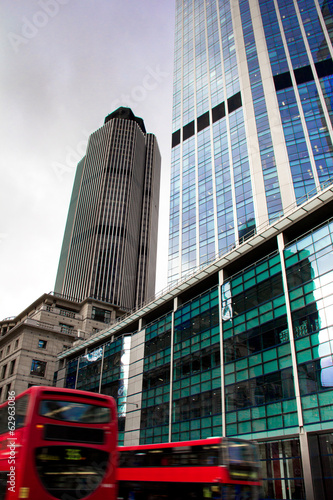 Fototapeta na wymiar London skyscrapers