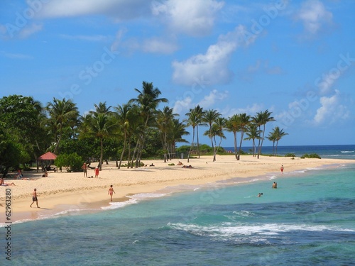 Plage De La Chapelle Guadeloupe Buy This Stock Photo And
