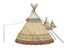 Native American Teepees