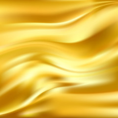 Abstract Vector Texture, Yellow Silk