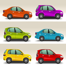 Colorful Cars