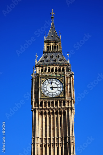 Obraz na płótnie canvas trzyczęściowy "tryptyk" Big ben