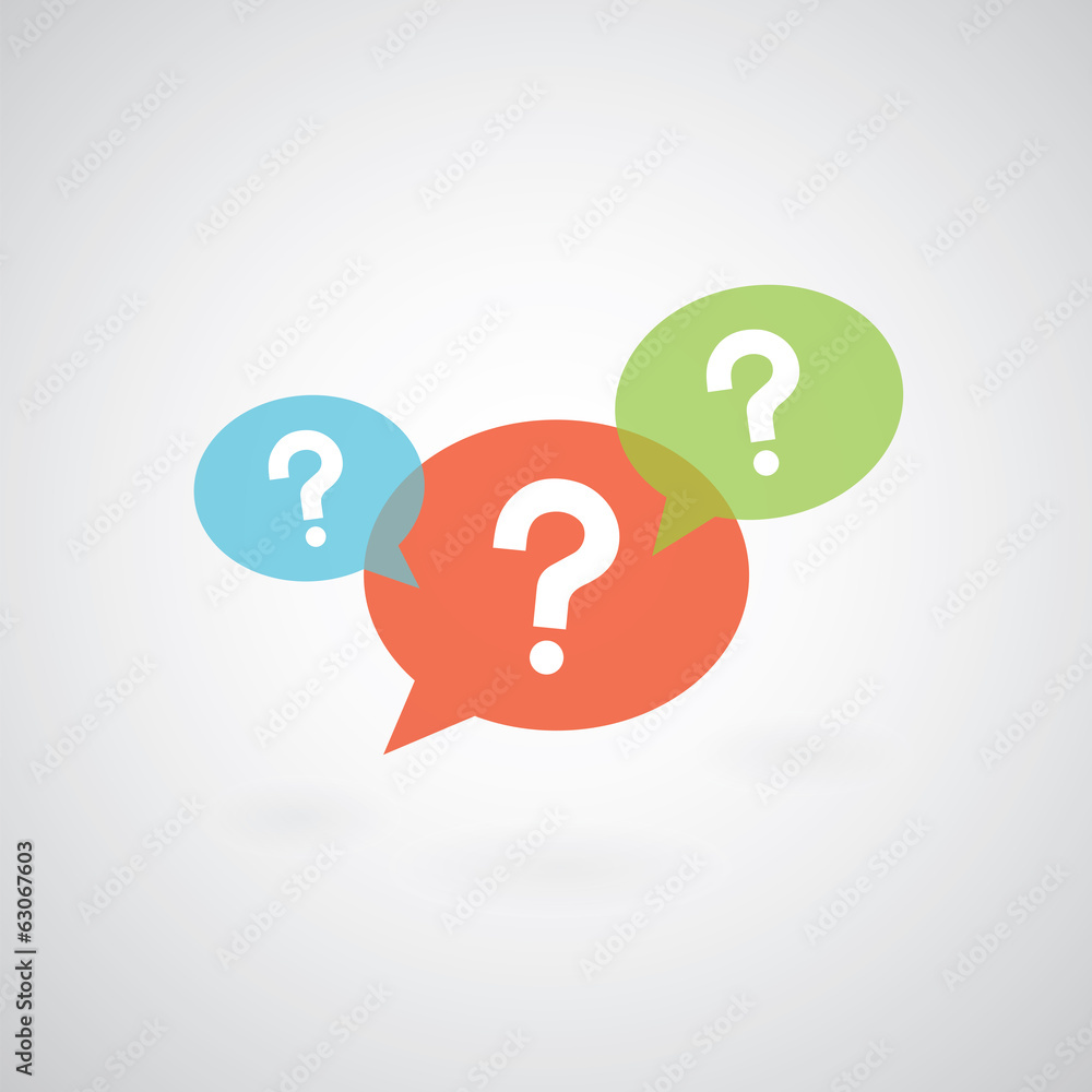 question mark symbol Stock Vector | Adobe Stock