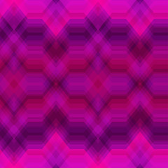 Poster - Color Seamless Abstract Zigzag Vector Background