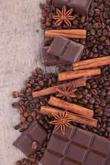 Wall Mural - chocolate and spice