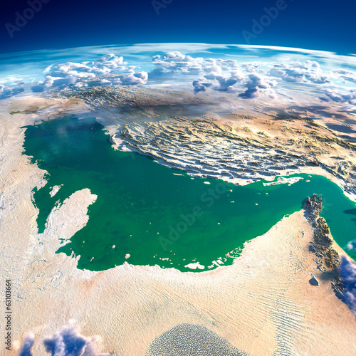 Fényképezés Fragments of the planet Earth. Persian Gulf