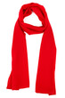 © arck - red silk scarf on a white background