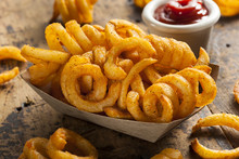 Spicy Seasoned Curly Fries