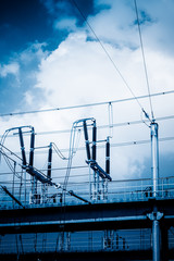 Poster - High voltage towers