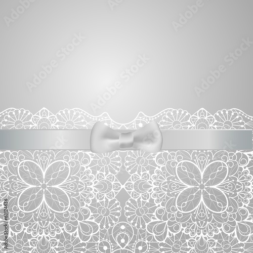 Board z aluminiowym obramowaniem Koronkowe tło