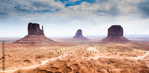 Fotografia Monument Valley, Indian Reservation, USA