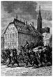 A Scene : War 1870 - Strasbourg - 19th century