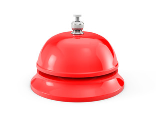 Poster - Red Service bell ring