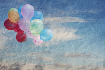 balloons, sky