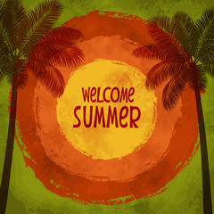 Wall Mural - sun background