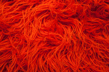 Orange Wool Carpet