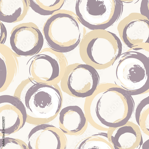 Fototapeta do kuchni seamless background pattern, with circles and strokes