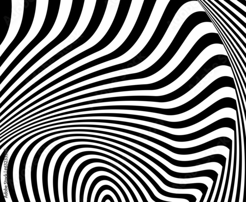 Board z aluminiowym obramowaniem Projekt monochromatyczny wir ruch iluzji tło