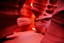 Famous Red Rocks Of Antelope Canyon, Page, Arizona, USA