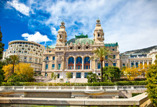 Front of the Grand Casino in Monte Carlo.