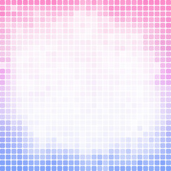 Poster - Abstract pixel mosaic gradient background