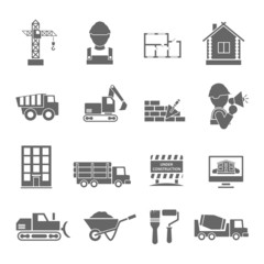 Wall Mural - Construction Icons Set