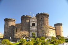 The Medieval Castle Of Maschio Angioino, Naples, Italy