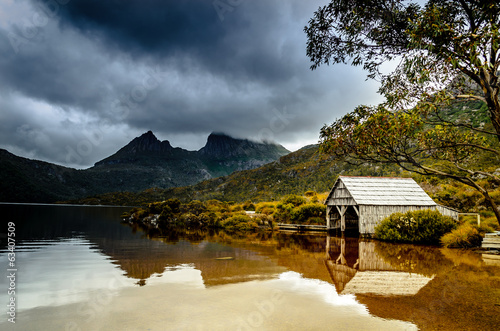 Naklejka samoprzylepna Kołyska góra tasmania