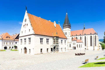 Town Hall Square, Bardejov, Slovakia